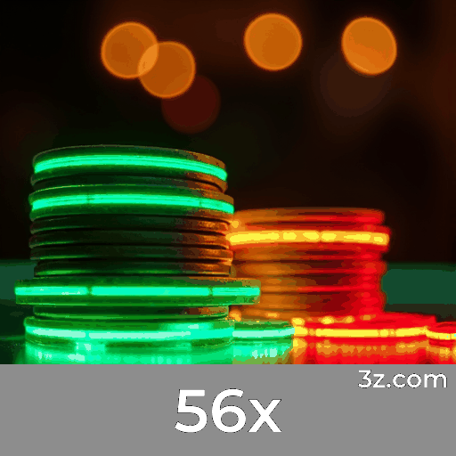 Tecnologia avançada em jogos de cassino 3D na 56x